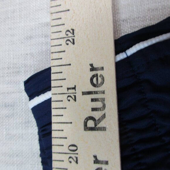 Under Armour Track Pants Mens 3XL Navy Mesh Lined Loose Fit Drawstring Ankle Zip - Picture 6 of 8